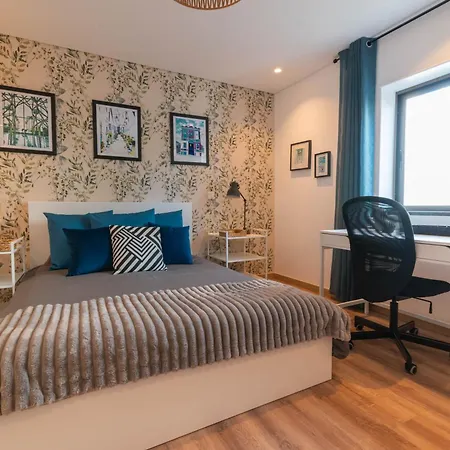 בית הארחה 7 Min From And Se-velha - Ac - Work Desk - 300mbs Wifi *